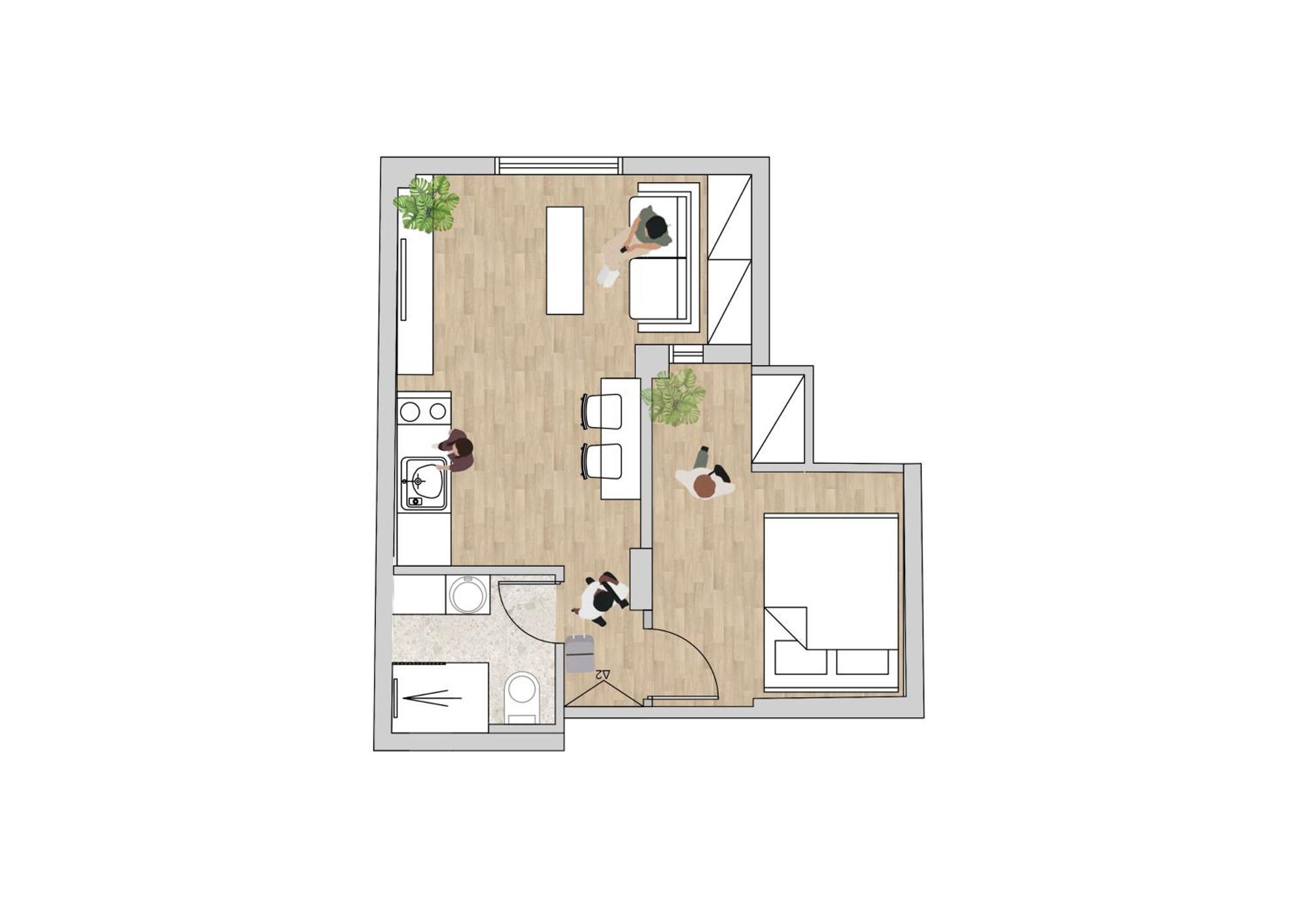 Honey Oak & Cream Patio By Nest Apartment Thessaloníki Luaran gambar