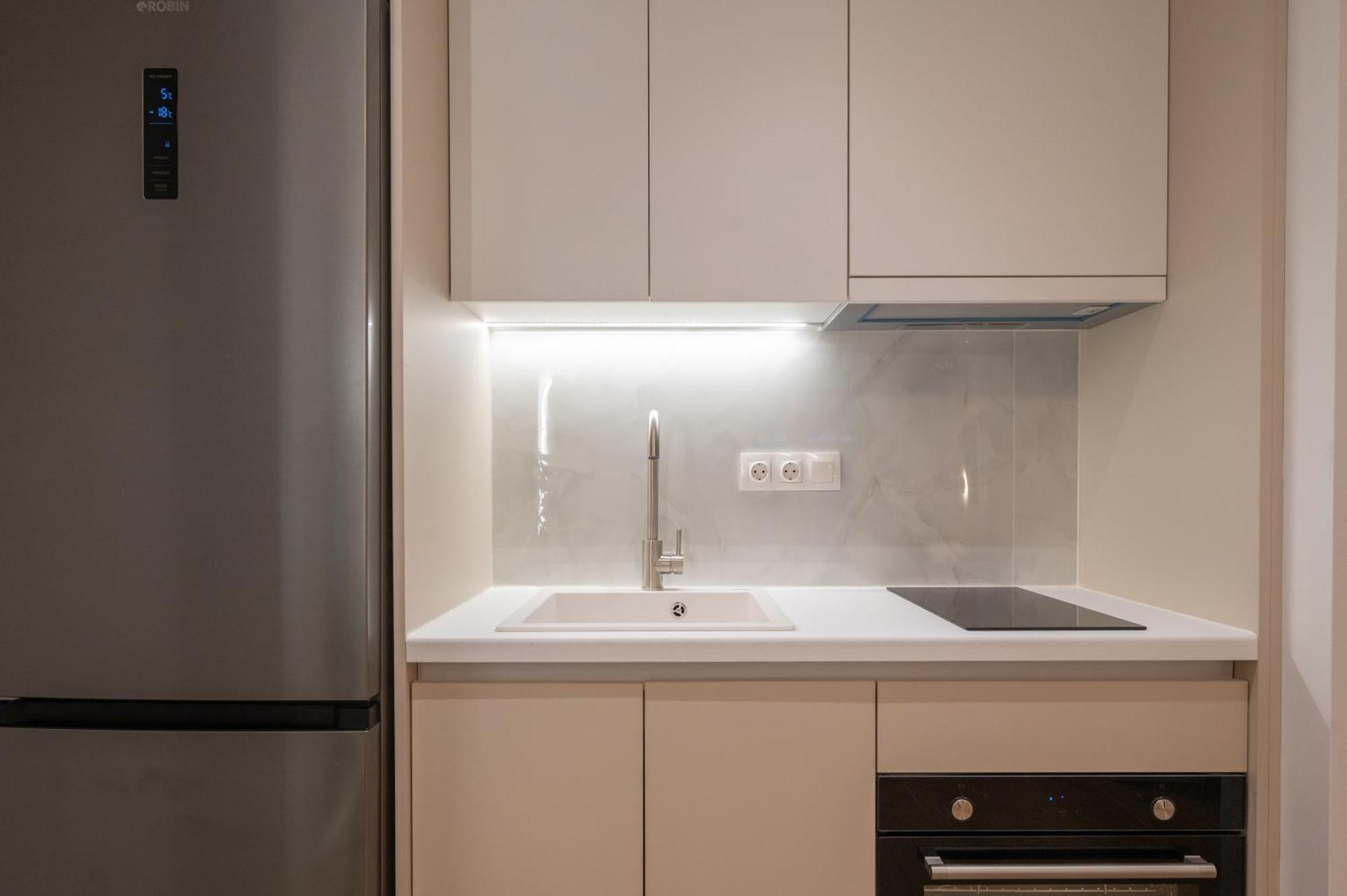 Honey Oak & Cream Patio By Nest Apartment Thessaloníki Luaran gambar