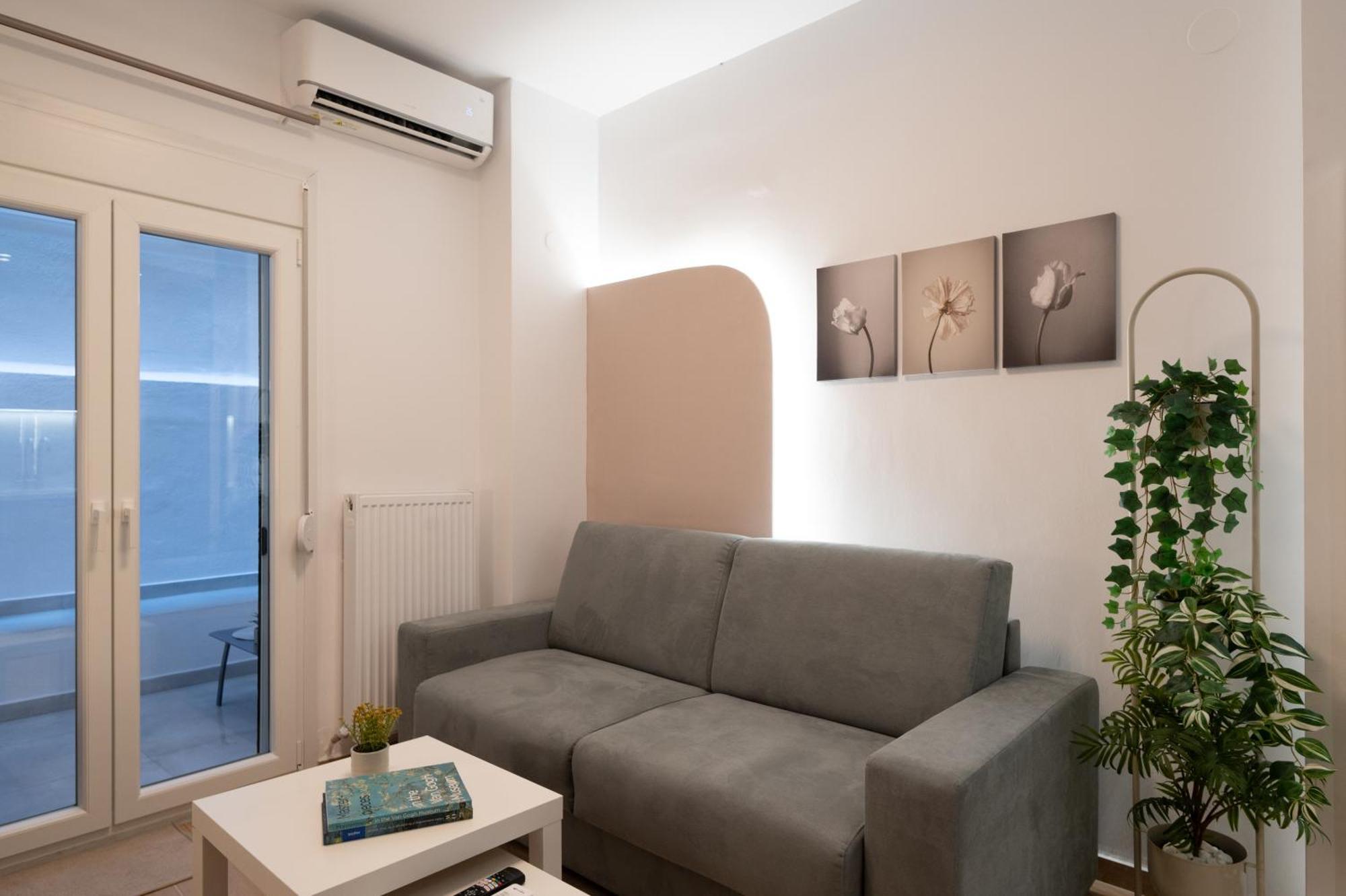 Honey Oak & Cream Patio By Nest Apartment Thessaloníki Luaran gambar